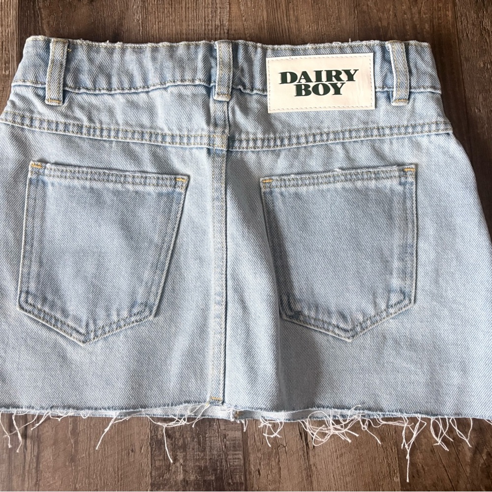 Dairy Boy Denim•Jean Skirt  23